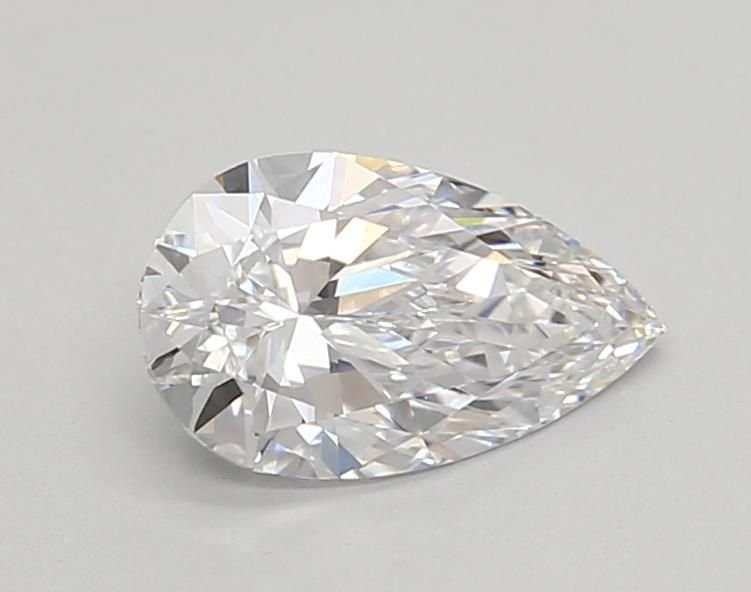 0.85ct D VVS1 Rare Carat Ideal Cut Pear Lab Grown Diamond