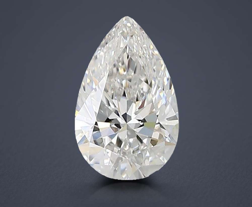 1.50 Carat Pear Lab Diamond