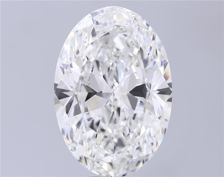15.05ct F VVS2 Rare Carat Ideal Cut Oval Lab Grown Diamond