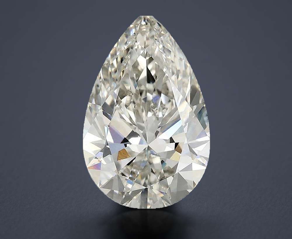 3.00 Carat Pear Lab Diamond