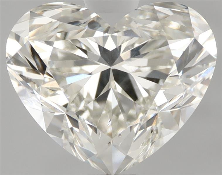 2.03ct K SI2 Rare Carat Ideal Cut Heart Diamond