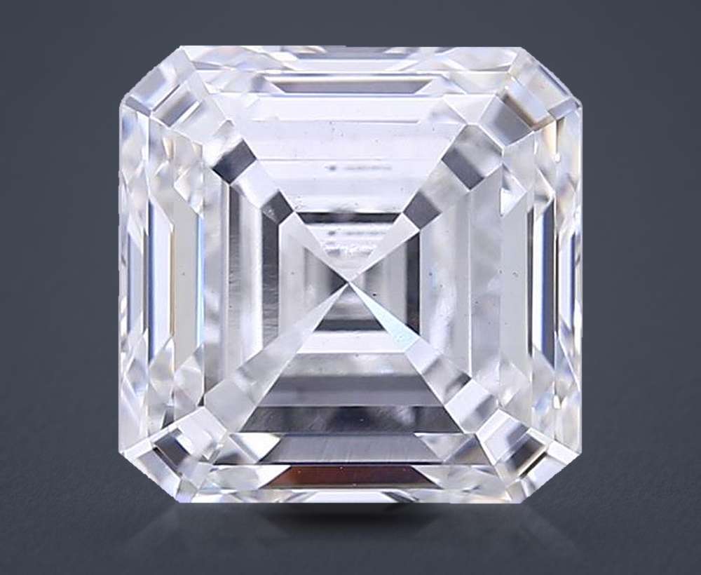 5.85 Carat Asscher Lab Diamond