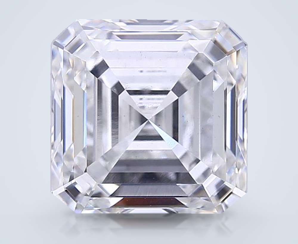 5.85 Carat Asscher Lab Diamond