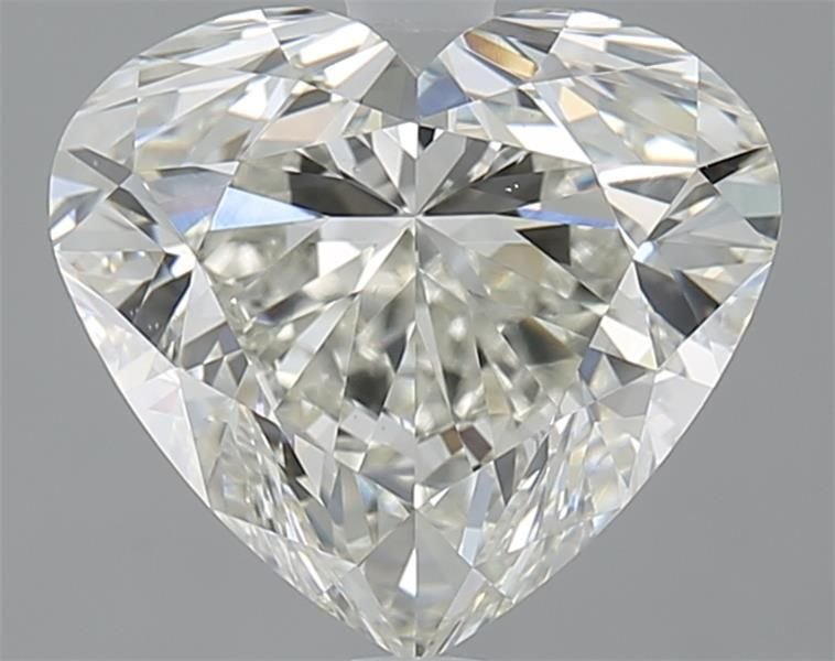 3.02ct K VS2 Excellent Cut Heart Diamond
