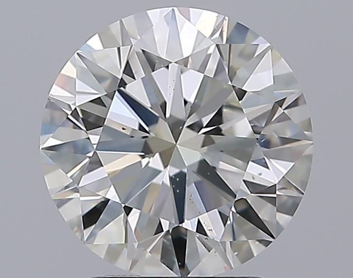 2.39ct J SI1 Rare Carat Ideal Cut Round Diamond