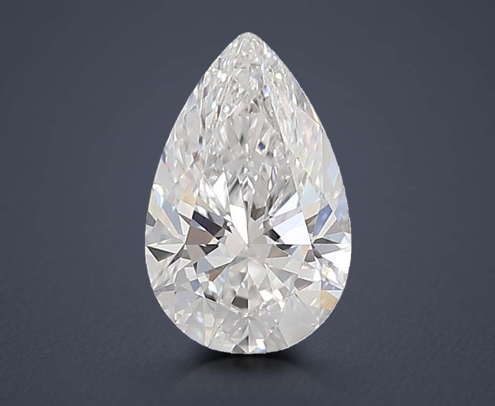 1.50 Carat Pear Lab Diamond