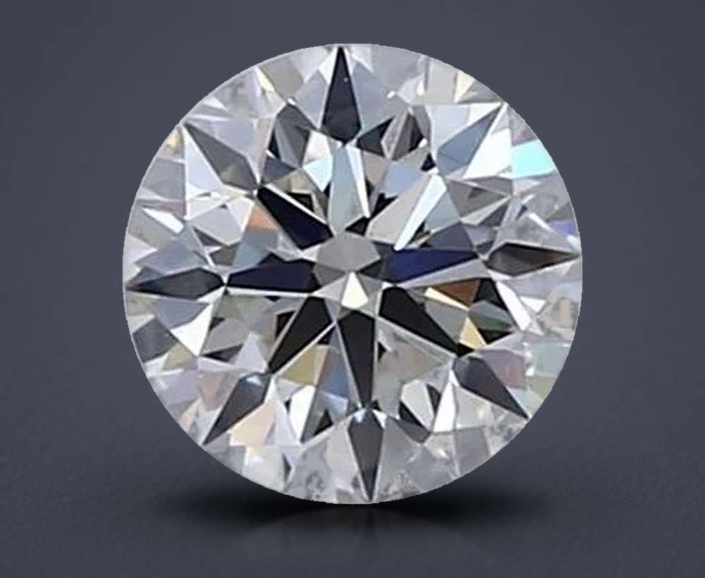 0.56 Carat Round Natural Diamond