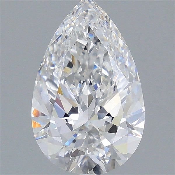 2.00 Carat Pear Lab Diamond