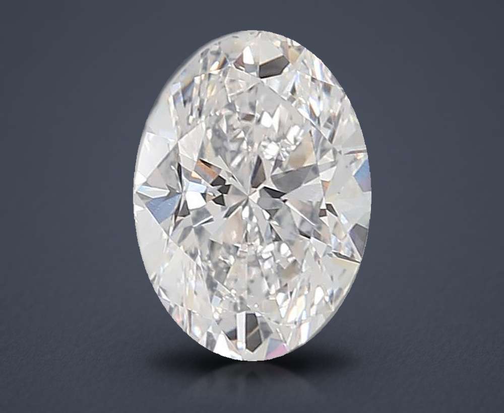 3.94 Carat Oval Lab Diamond