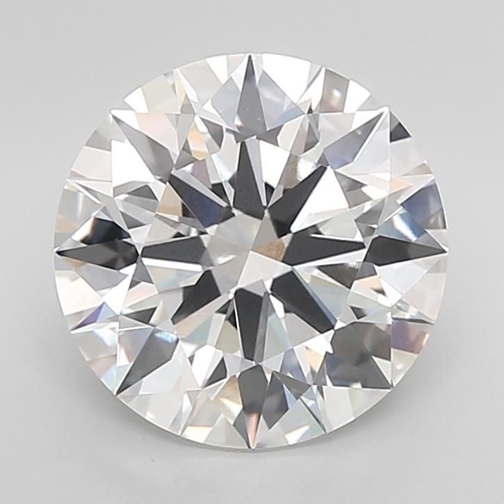 6.03ct E VVS1 Rare Carat Ideal Cut Round Lab Grown Diamond
