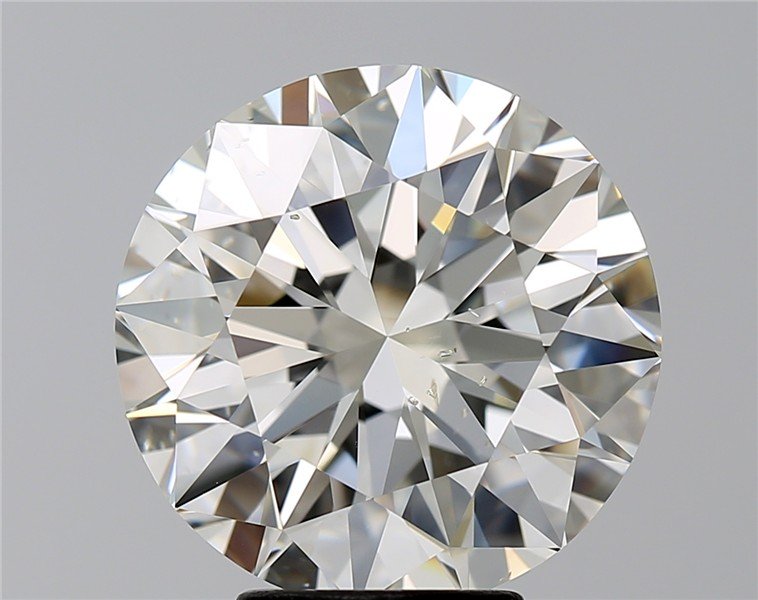 5.56ct J SI2 Excellent Cut Round Diamond