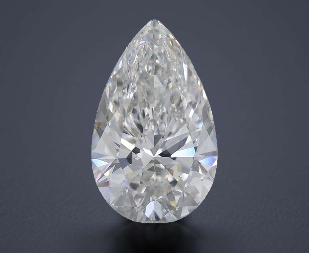 6.82 Carat Pear Lab Diamond