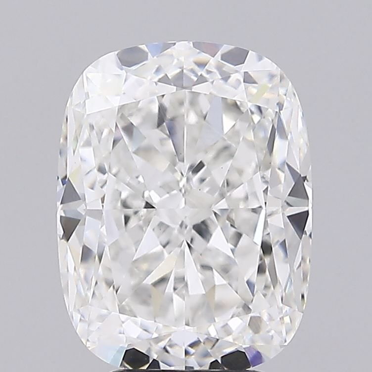 5.08ct F VS1 Rare Carat Ideal Cut Cushion Lab Grown Diamond