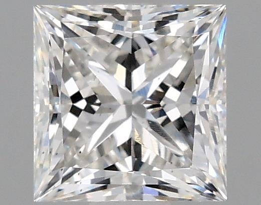 1.23ct F VS2 Rare Carat Ideal Cut Princess Lab Grown Diamond