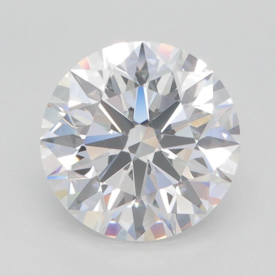 2.52ct D VVS1 Rare Carat Ideal Cut Round Lab Grown Diamond