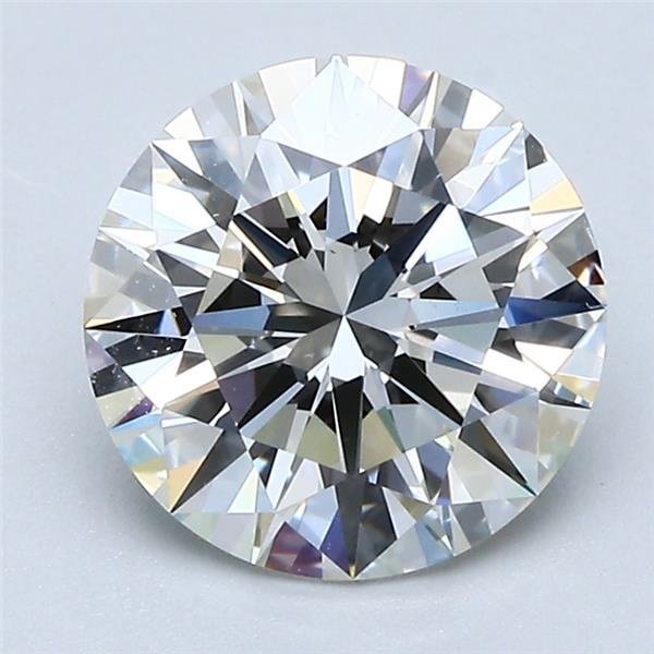 2.12ct I VS1 Rare Carat Ideal Cut Round Diamond