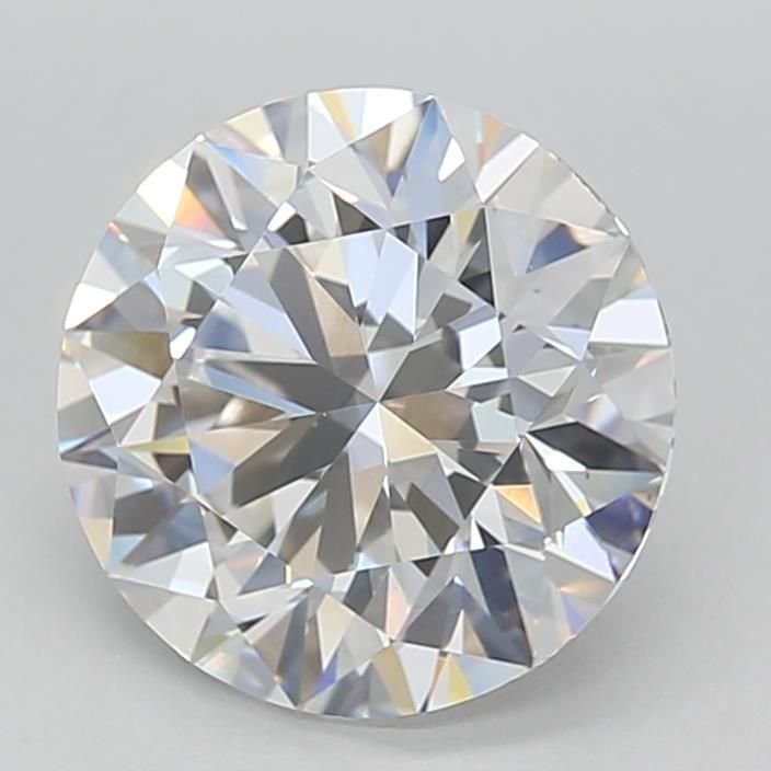 2.44ct F VS1 Rare Carat Ideal Cut Round Lab Grown Diamond