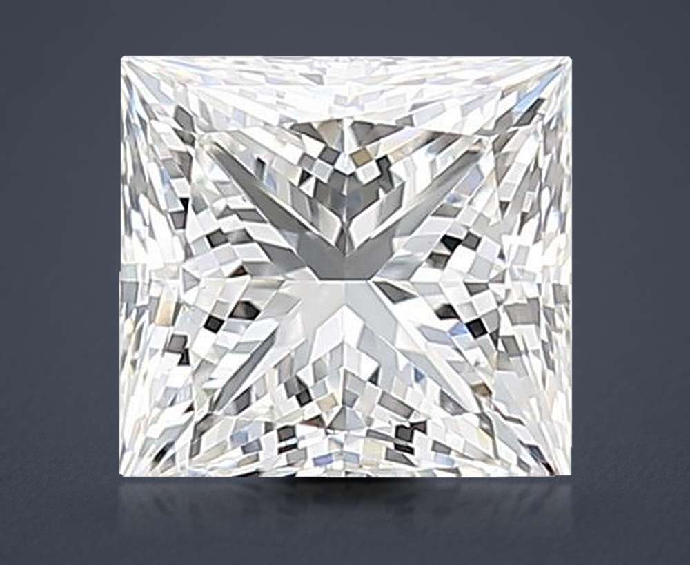 1.52 Carat Princess Lab Diamond