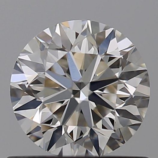 0.81ct J VVS2 Very Good Cut Round Diamond