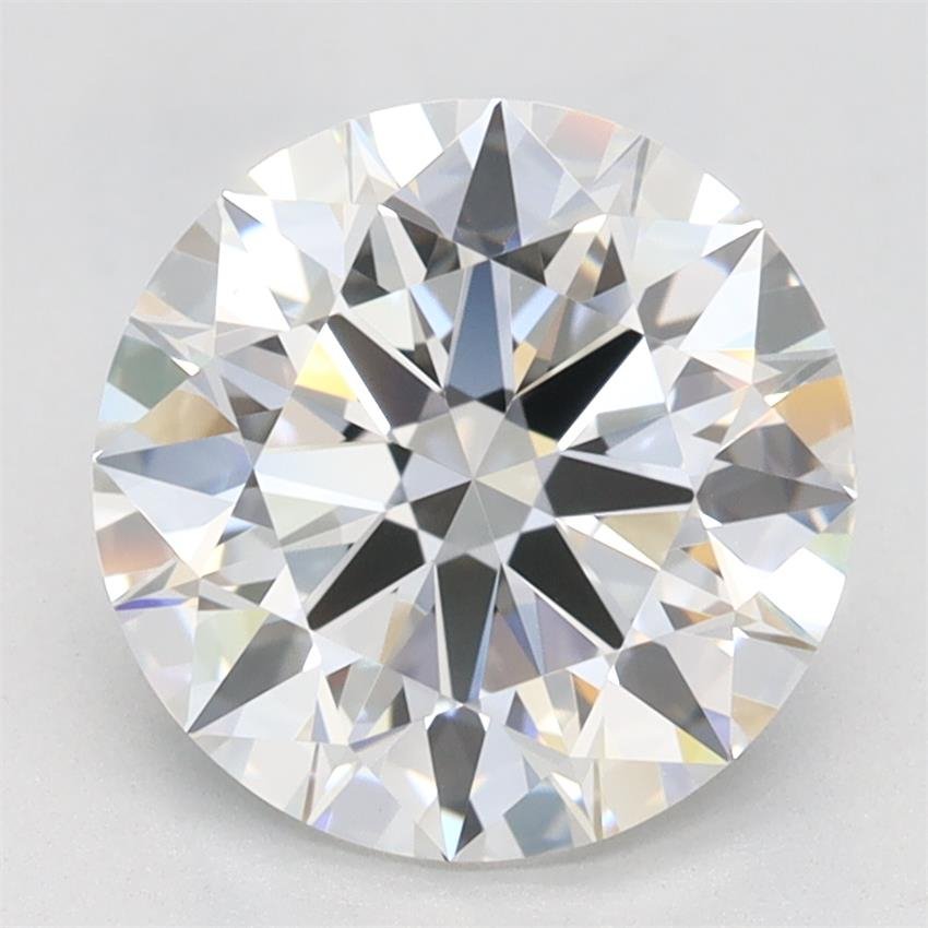 2.43ct D VVS1 Rare Carat Ideal Cut Round Lab Grown Diamond