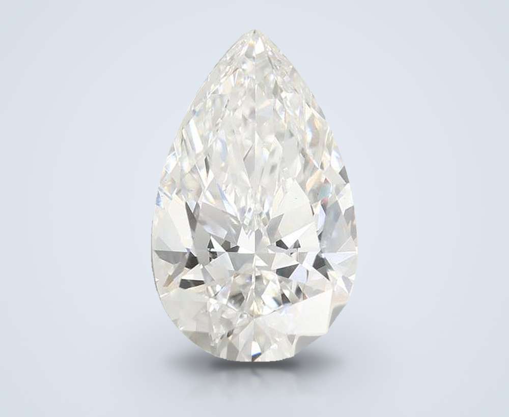 3.05 Carat Pear Lab Diamond