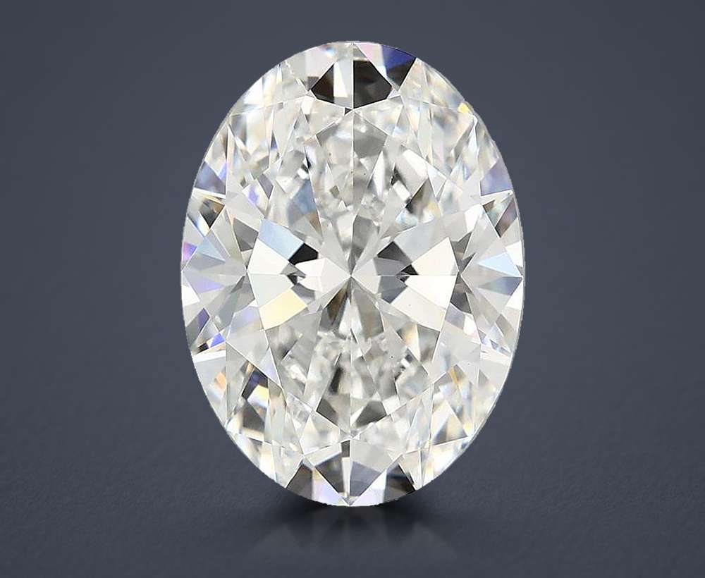 4.87 Carat Oval Lab Diamond