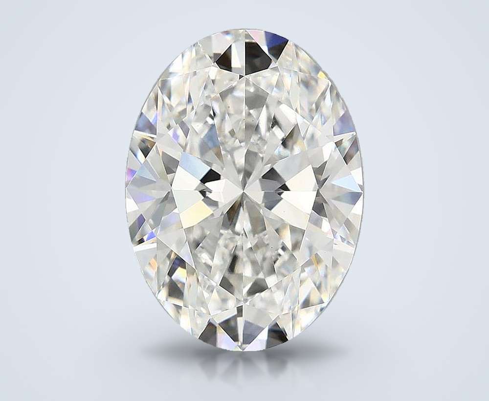 4.87 Carat Oval Lab Diamond