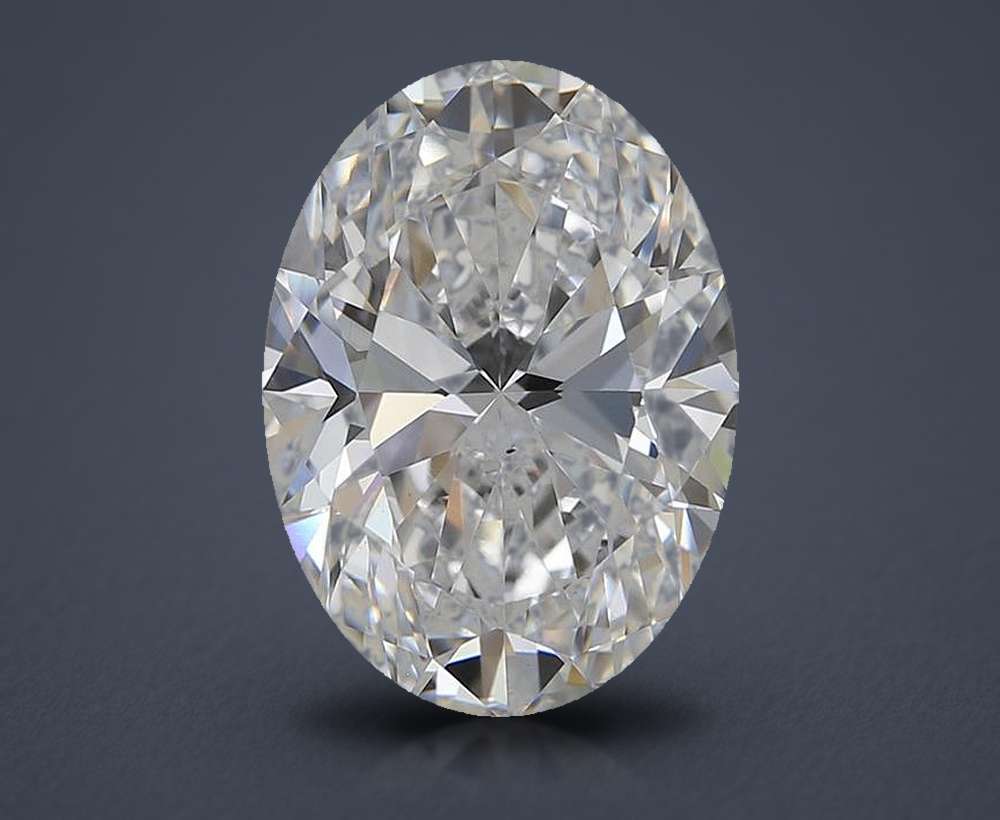 3.52 Carat Oval Lab Diamond