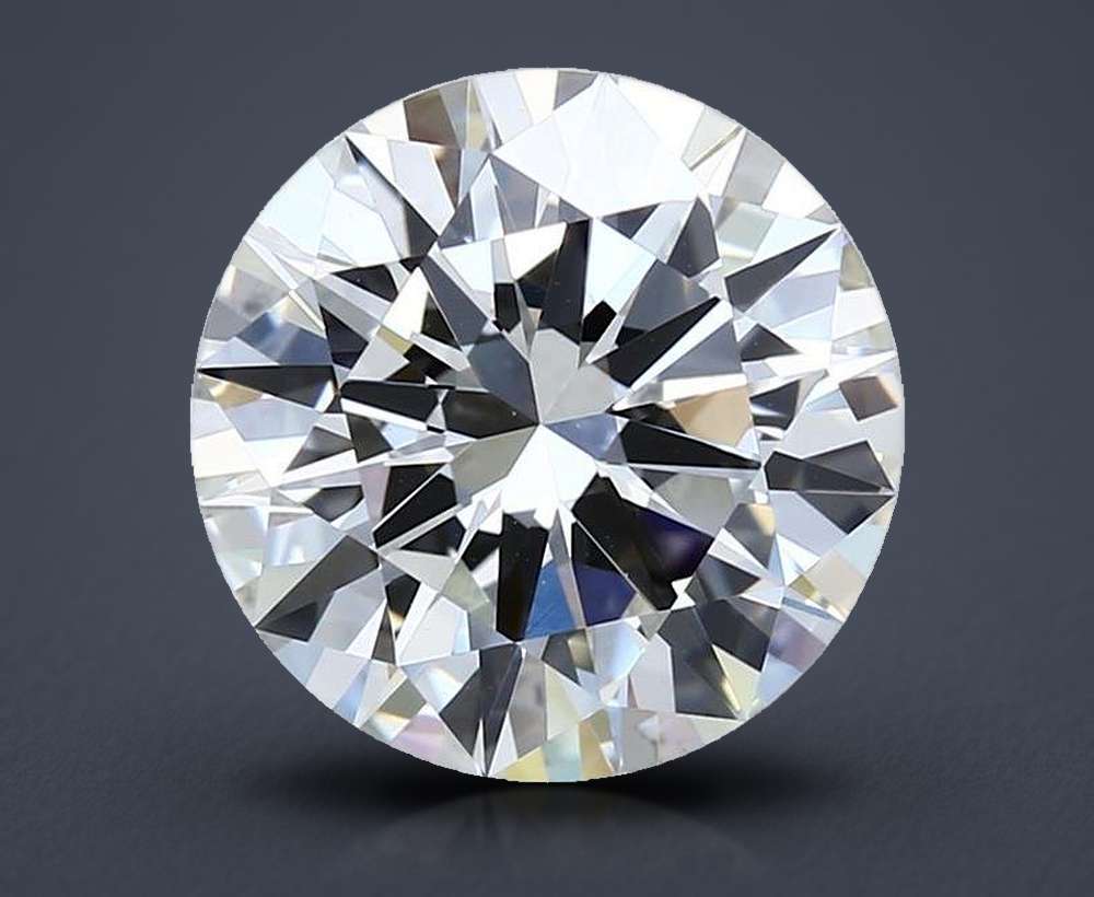 3.68 Carat Round Natural Diamond