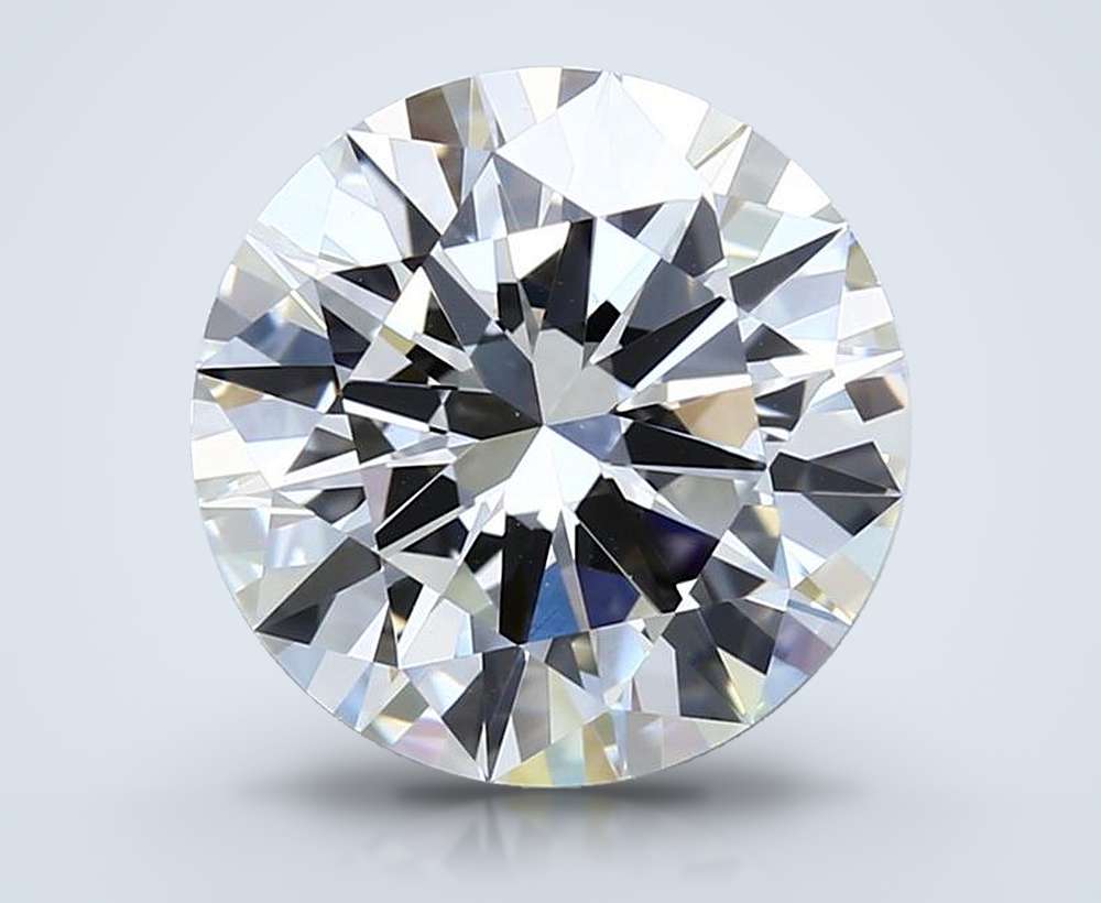 3.68 Carat Round Natural Diamond