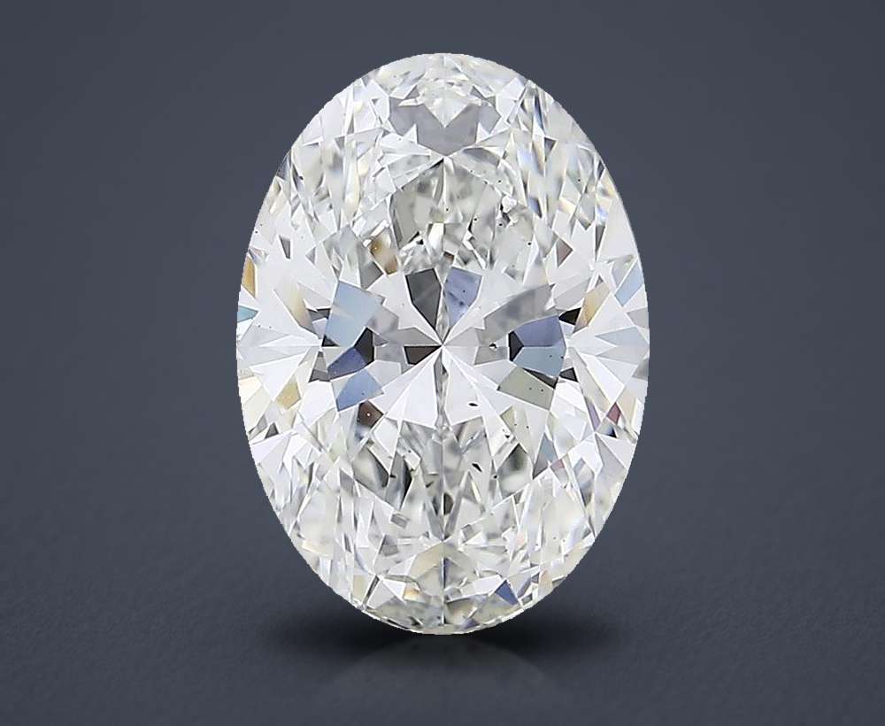 5.02 Carat Oval Lab Diamond