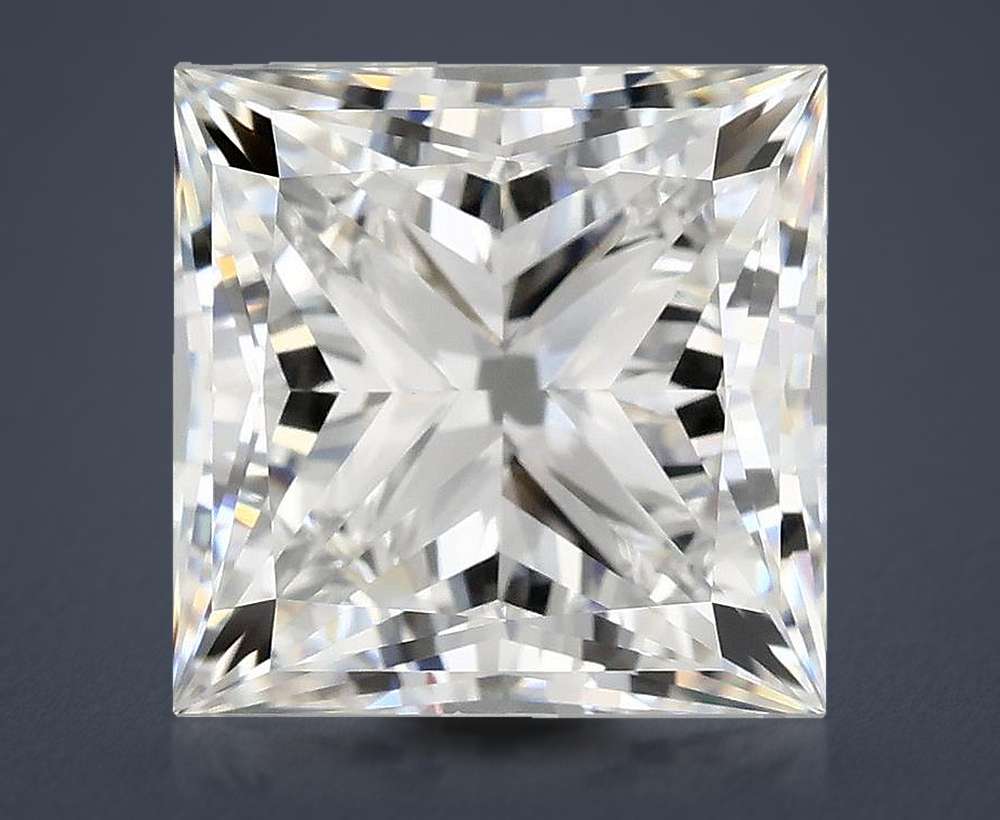 6.71 Carat Princess Lab Diamond