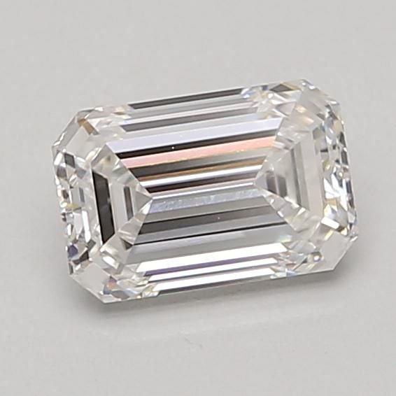1.27ct E VVS2 Rare Carat Ideal Cut Emerald Lab Grown Diamond