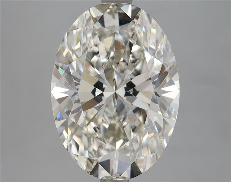 3.75ct I VS1 Rare Carat Ideal Cut Oval Lab Grown Diamond