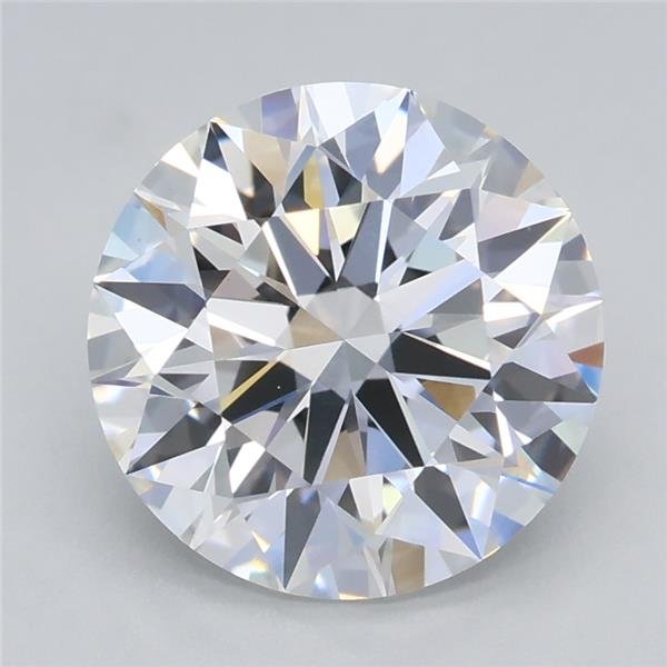 2.05ct F VS1 Rare Carat Ideal Cut Round Lab Grown Diamond