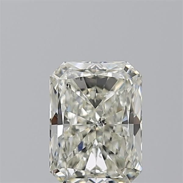1.51ct K SI2 Rare Carat Ideal Cut Radiant Diamond
