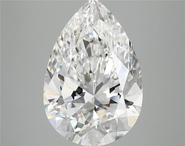 5.80 Carat Pear Lab Diamond