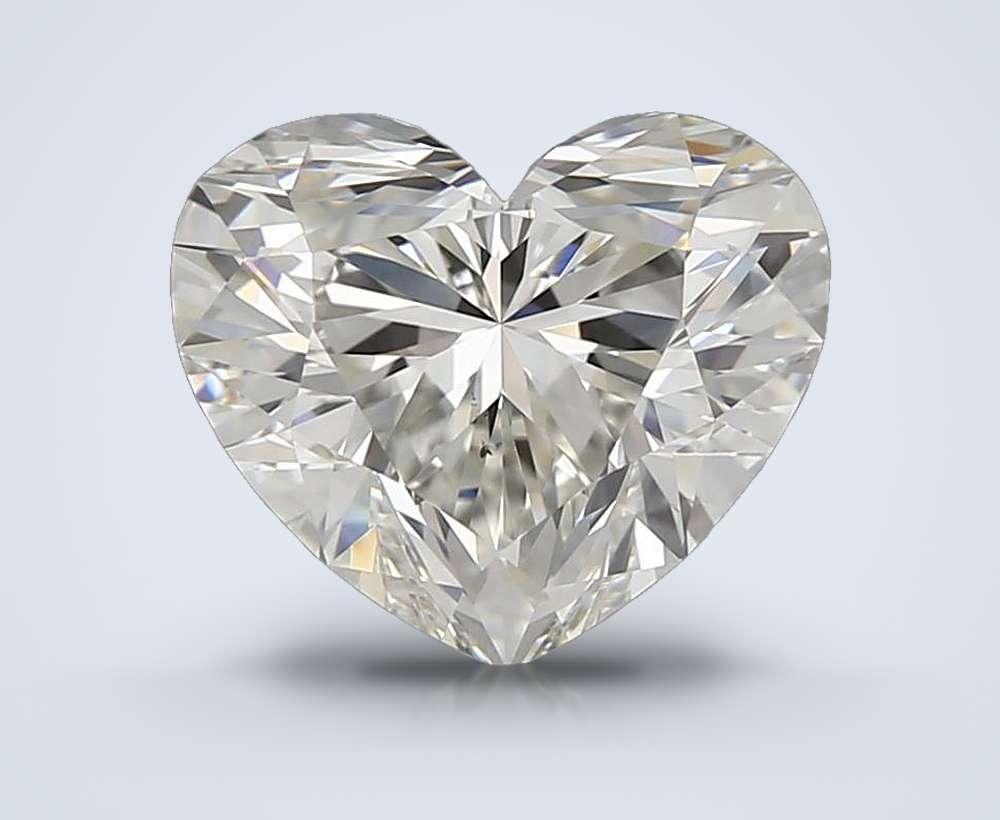 1.82 Carat Heart Natural Diamond