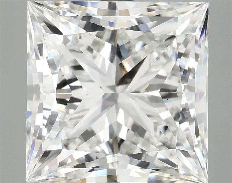 7.05ct F VS1 Rare Carat Ideal Cut Princess Lab Grown Diamond