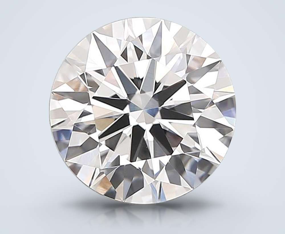 4.58 Carat Round Lab Diamond