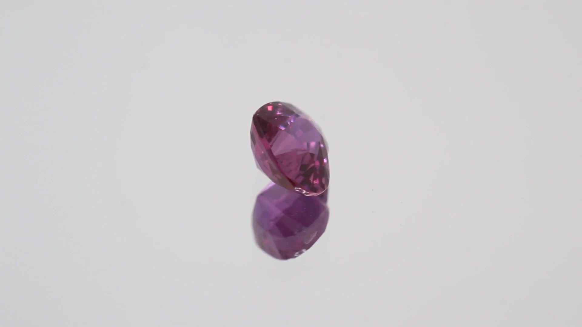 1.03 Carat Pink Heart Sapphire
