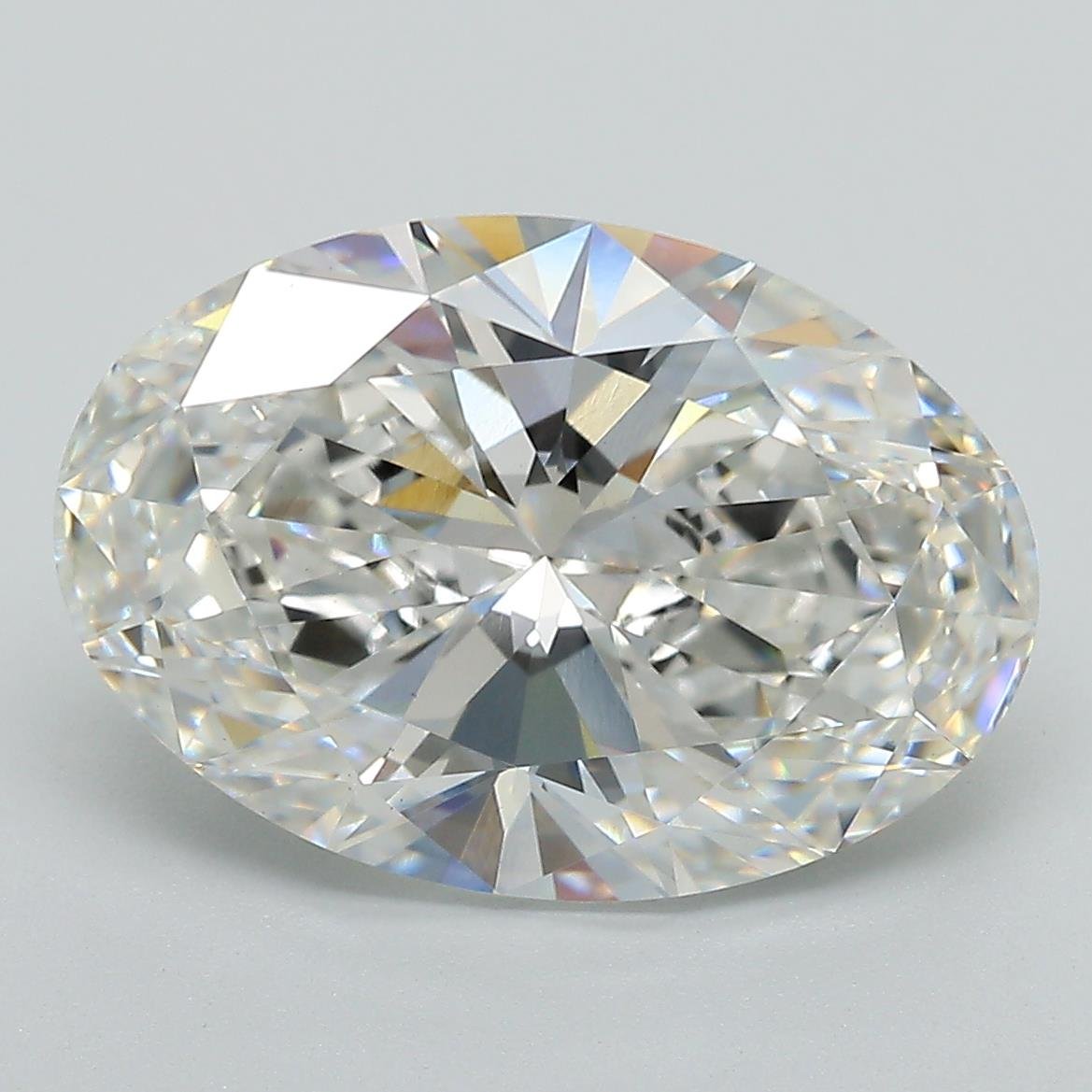 6.01ct G VS1 Rare Carat Ideal Cut Oval Lab Grown Diamond