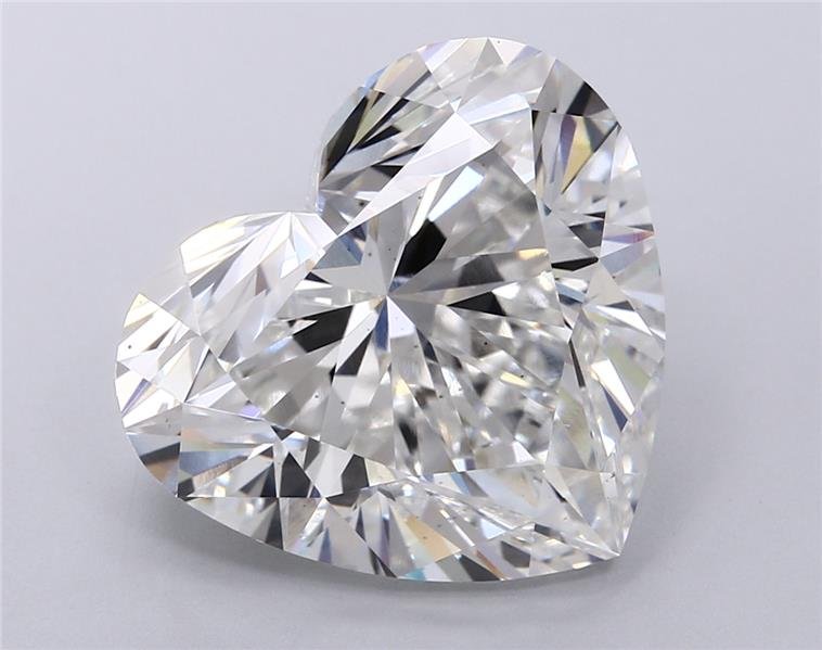 11.04ct F VS1 Rare Carat Ideal Cut Heart Lab Grown Diamond