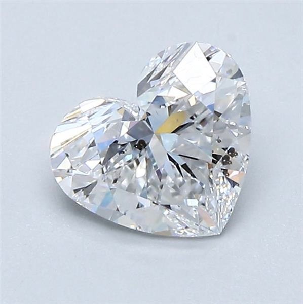 1.02ct D SI2 Rare Carat Ideal Cut Heart Diamond