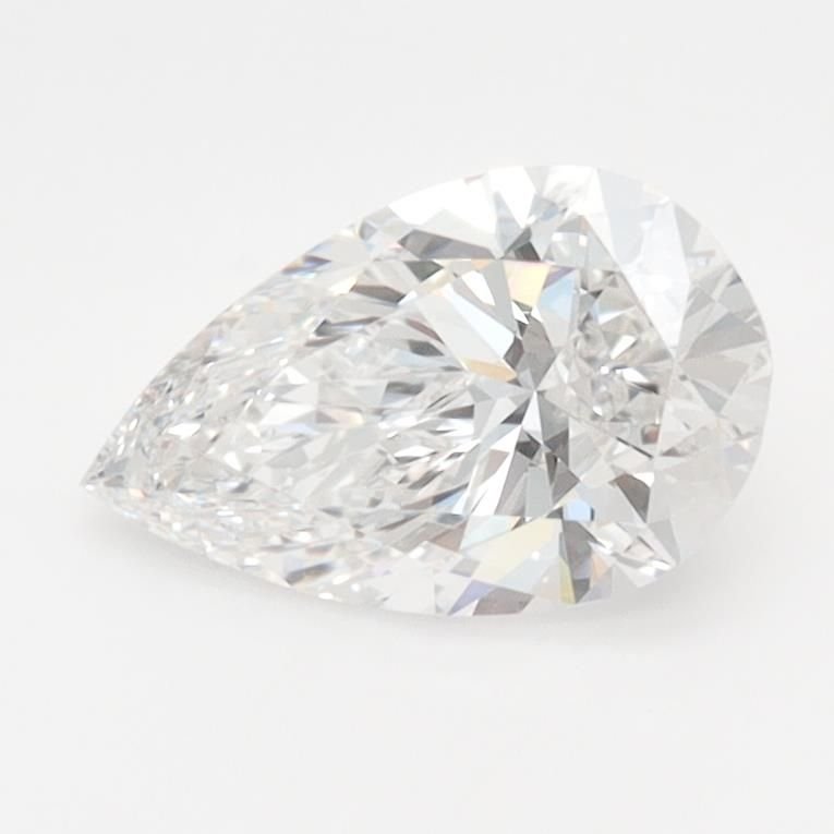 1.02ct E IF Rare Carat Ideal Cut Pear Lab Grown Diamond