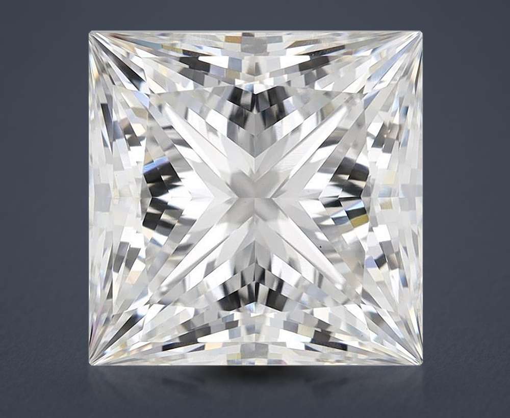 7.84 Carat Princess Lab Diamond
