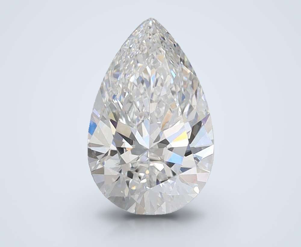 1.00 Carat Pear Lab Diamond
