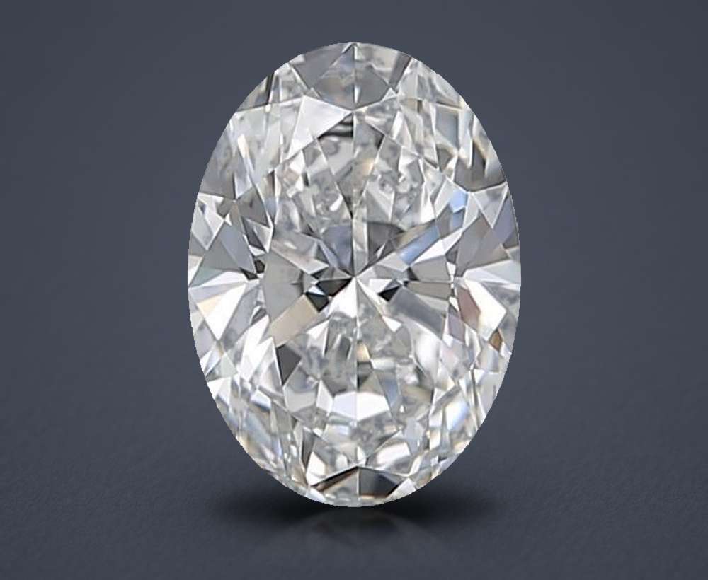0.50 Carat Oval Natural Diamond