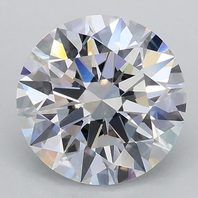 1.55ct D VVS2 Rare Carat Ideal Cut Round Lab Grown Diamond