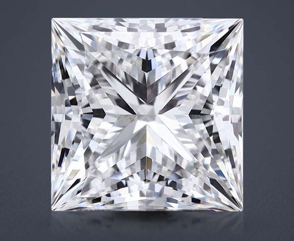 2.80 Carat Princess Lab Diamond